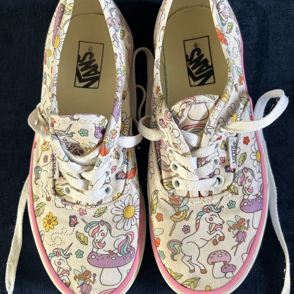 Vans - Fairy  Unicorn Rainbow Size